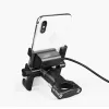 Stands SMOYNG Aluminium Motorcycle Bike Phone Stand With USB Charger Moto Bicycle Grodony Mirro Mobil Support Support Support