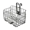 Bike Basket Foldable Metal Adjustable Bicycle Front Rear Wire Storage Hanging Cargo Rack240410