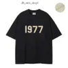 Designer Fashion EssentShirt camiseta de verão Casual casual capuz masculino mulheres letras impressas camisetas essen capuz de algodão solto casais de tamanho grande 216