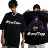 Camisetas para hombres 2024 Venta caliente Rapper Snoop Dogg THOCHA GRAFÍTA Men Hip Hop Fashion Style THISH THIRY Men de verano Camiseta de gran tamaño Streetwearl2425