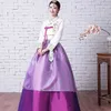 Scenkläder ny kvinnlig traditionell koreansk hanbok klänning koreansk folk scendans kostym korea traditionell dräkt hanbok koreansk klänning D240425