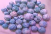 Intero 620 mm naturale larimar in pietra larimar perle liscia liscia in pietra naturale semi preziosa perla blu bracciale larimar 11442301