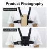 Zubehör Brustgurt für GoPro Hero Camera Mount Belt Telefonhalter für Smartphone Xiaomi iPhone 13 14 Pro Max Insta360 x3 Zubehör