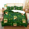 Sets Jagermeister Deer Muster Duvet Cover Set Bedding für Kinder Erwachsene Bett Set Game Quilt Cover Deckabdeckung Bettwäsche Set