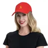 Ballkappen Russische sowjetische Flagge Baseballkappe für Frauen Männer atmungsaktiv CCCP UdSSR Hammer und Sichel Vater Hut Performance Snapback Sommerhüte