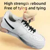 Shoe Parts Stretch Silicone Shoelaces No Tie Laces Elastic Sneakers Adults Kids Lazy Shoelace For Shoes Rubber Zapatillas