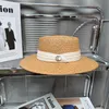 女性のためのビーチストローハットバケツ帽子デザイナーキャップメンズケースサマーアウトドアグラスブレイドサン