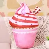 Kissen 1PC kreativ 3D -Eiscreme -Kuchenkasten Kissen gefüllt Plüsch Home Kissen Büro Nickerchen Kissen Kissen