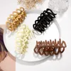 Autre café neutre grandes clips pour accessoires de cheveux épaisses femmes coiffure mode capture Crab Crab Hairpins cadeaux Drop livraison JE DHXMS