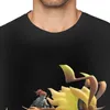 남자 T 셔츠 남자 모험 palworld 게임 순수면 상단 재미있는 짧은 슬리브 둥근 목 티 프린트 티셔츠