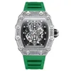Onola Full Diamond Fashion Watch Men's Tape Imperproof Quartz Watch Men's