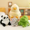 Nya barns feta dwen -serie Polar Bear Panda Doll Brown Bear Internet Celebrity Birthday Present for Girls Toy Plush