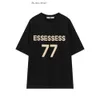 Designer Fashion EssentShirt camiseta de verão Casual casual capuz masculino mulheres letras impressas camisetas essen capuz de algodão solto casais de tamanho grande 216