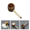 Dinnerware Sets Hemoton Spoons Spoon Bamboo Water Ladle Japanese Style Handle Dipper Bailer Hishaku Scoop Sauna Garden Tea
