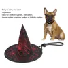 Dog Apparel Halloween Pet Hat Witch Cute Christmas Festival Cap Animal Headwear Cosplay Costume Po Prop Fashionable