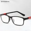 Lunettes de soleil Frames Gangsha Ultem Lunes Fadre des hommes Femmes Computer Eyeglass Anti Blue Ray Eyewear Myopia Optical Optical Prescription Eyeglass 13022