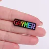 Pin di smalto LGBT Custom Rainbow Colous Calco Calco Batteni di bavaglio Regalo di gioielli per gli amanti degli amanti