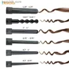 Curling Irons 6-w-1 Profesjonalne kręcone włosy włosy falu falu gruszki w kształcie stożka elektrycznego rodnika do włosów narzędzie Stylowanie włosów Q240425