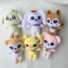 Animali di peluche di peluche kpop ive ciliegia peluche kaii cartone animato ha vinto giovani pelilies bambola carina giocattoli cuscini cuscini decorazioni per la casa