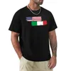Herrpolos italiensk amerikansk stolthet målar t-shirt tulldesign dina egna anpassade tees anime herrkläder