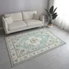 Tapis épaissis de moquette de cachemire imitation épaissie pour le salon moderne tapis de canapé