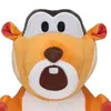 2024 22 cm Super adorabile Skedaddler Mole Plushy PhuSh The Ground Squirrel Carl Groundhog Boll Plusleo Bollgo adorabile Pelifughe Plush Plush Dente Mole