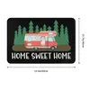 Carpet Motorhome RV Camping Camper Home Sweet Front Door Floor Entrance Mat Travel Car Adventure Bath Kitchen Doormat Carpet Rug T240422