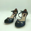 Buty Wygodne i modne Argentyna tango taniec buty weselne buty dla kobiet t6226cdbl 7,5 cm 9 cm Dostępne