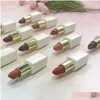 Makeup Sets 10 Piece Matte Lipstick Private Label Waterproof Easy To Wear Long Lasting White Magnetic Tube Red Lip Stick Custom Drop D Otjin