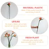 Dekoracyjne kwiaty ptak Paradise Fake Flower Wedding Bouquets Party Dopas Home Adornment Plastic Bride Decor