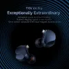 Headphones TRN VX PRO Earphones 8BA+1DD Hybrid Drive Inear Earbuds HiFi Highquality Earplugs With 2PIN Cable IEMs