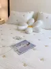 sets Fluffy Spring Simple Cotton Four Piece Set, 100 Pure Cotton Thickened Duvet Cover, Bedding Supplies, Dormitory Three Piece Set,