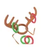 200Pcs Funny Reindeer Antler Hat Ring Toss Christmas Holiday Party Game Supplies Toy Children Kids Christmas Toys Wwdzi9091776