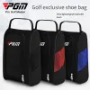 Bolsas PGM Portable Mini Golf Shoe Bag Bolsas de nylon Bolsas Golfball Soporte de la bola de golf Ligero Bolsa Bolsa Bag Sports Accesorios