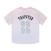 Diseñador THOCHA Moda de verano Men casual Camisetas de manga corta Trapstar Letter Pint Tee Unisex Top de gran tamaño