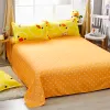 Conjuntos de alta calidad Duck Deck Style Juego de ropa de cama Finamiento de cama Cubierta Dórmale Casas de almohadillas de sábana de cama Set 4pcs/set 51