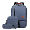 Backpack Casual Business for Men Light da 16 pollici per laptop 2024 Waterproof Oxford Cloth Lady Antift Travel Grey