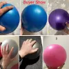 Yoga Ny 25 cm Yoga Ball träning Gymnastisk fitness pilates bollbalans träning gym fitness yoga kärna boll inomhus träning yoga boll