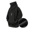 Uomo con cappuccio di techwear maschi giapponese abbigliamento streetwear 211014