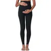 Leggings de maternité de maternité respirant et mous - parfait pour les exercices postnatals du leggings Women2404