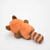 Stuffed Plush Animals Cute cartoon red panda plush toy pendant little raccoon doll keychain doll playground doll