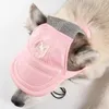 Hundekleidung Haustier Baseball Cap atmable Ohrlöcher Dress Stoff Outdoor Sport Sunhat Visor süße Sonnenhüte Lieferungen