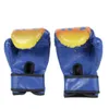 Équipement de protection 2PCS Sports Protection des mains Flame Sponge imprimé Sparking Punching Gants Professional Breathable Childrens Training Gloves 240424
