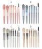 Les plus récents brosses de maquillage 8PCS Cosmetic Foundation Foundation Power Power Eyeshadow Blush Makeup Brush Set Mini Taille J17009099699