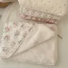 Filtar Swaddling Couverture Polaire Paisse et Chaude Swaddle Filt Baby Filt Nyfödd Muslin Cotton Mother Kids Bedding