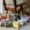 Luxury Bag L Linndies New High-end Mini Bag Genuine Leather Bag Womens Bag Portable Pillow Doctors Bag One Shoulder Crossbody Bag