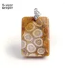 Pendant Necklaces Natural Coral Gemstone Chrysanthemum Beads Women Men Jade Necklace For Jewelry Making BF532