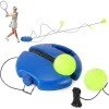 Tênis Treinamento de tênis pesado base Base de auxílios com corda elástica Prática de bola de autodidata Rebotamento de tênis Parceiro de estacador Dispositivo de sparring