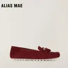Casual Shoes Alias ​​Mae Moccasins Summer Elegant Women's 2024 Classic Outdoor Handmade Lazy Luxury Real Leather Loafers