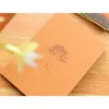 1pcs kraft Paper Notebbook Cite Pirint Daily Book Pocket Pocket Portabl